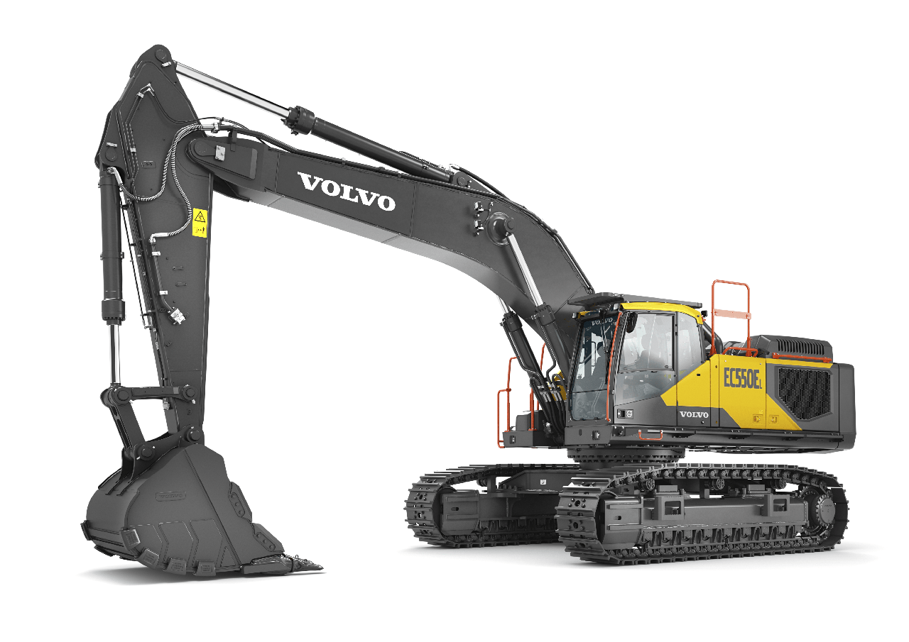 მუხლუხა ექსკავატორი Volvo EC550EL